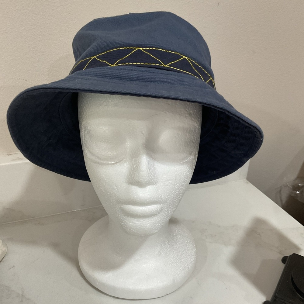 Vineyard Vines Bucket Hat Adult Small Medium Blue Sun Protection